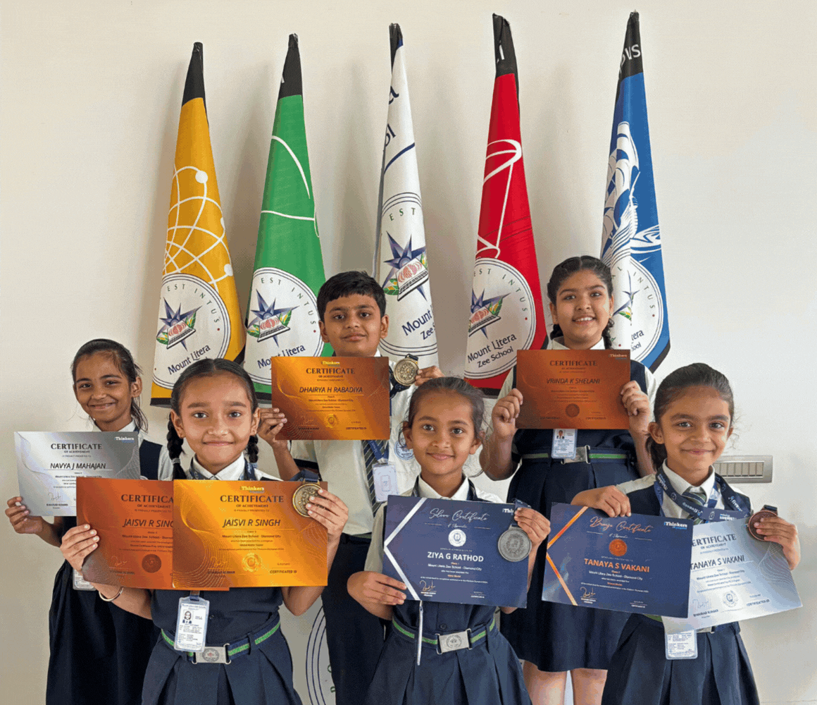 Students participating in iThinkers Olympiad 2026 - school exam India